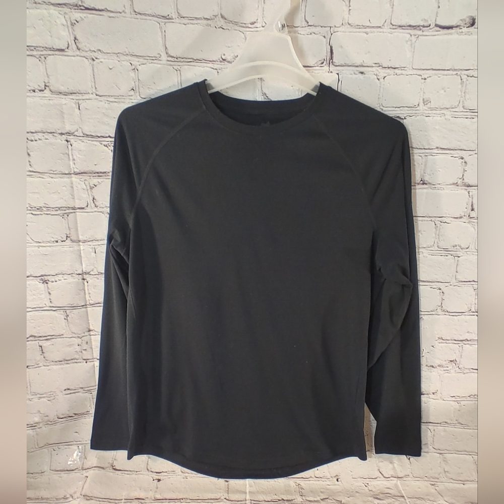 Myles Make Moves Momentum Long Sleeve Shirt Black Active Large Breathable